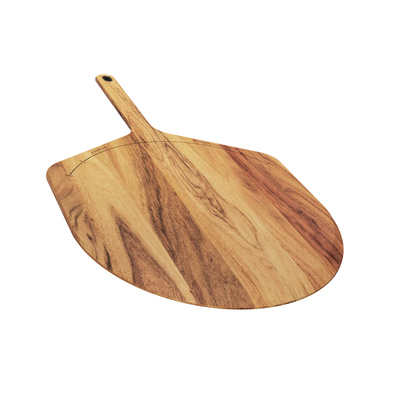 Acacia Wood Pizza Peel & Server - Image 3